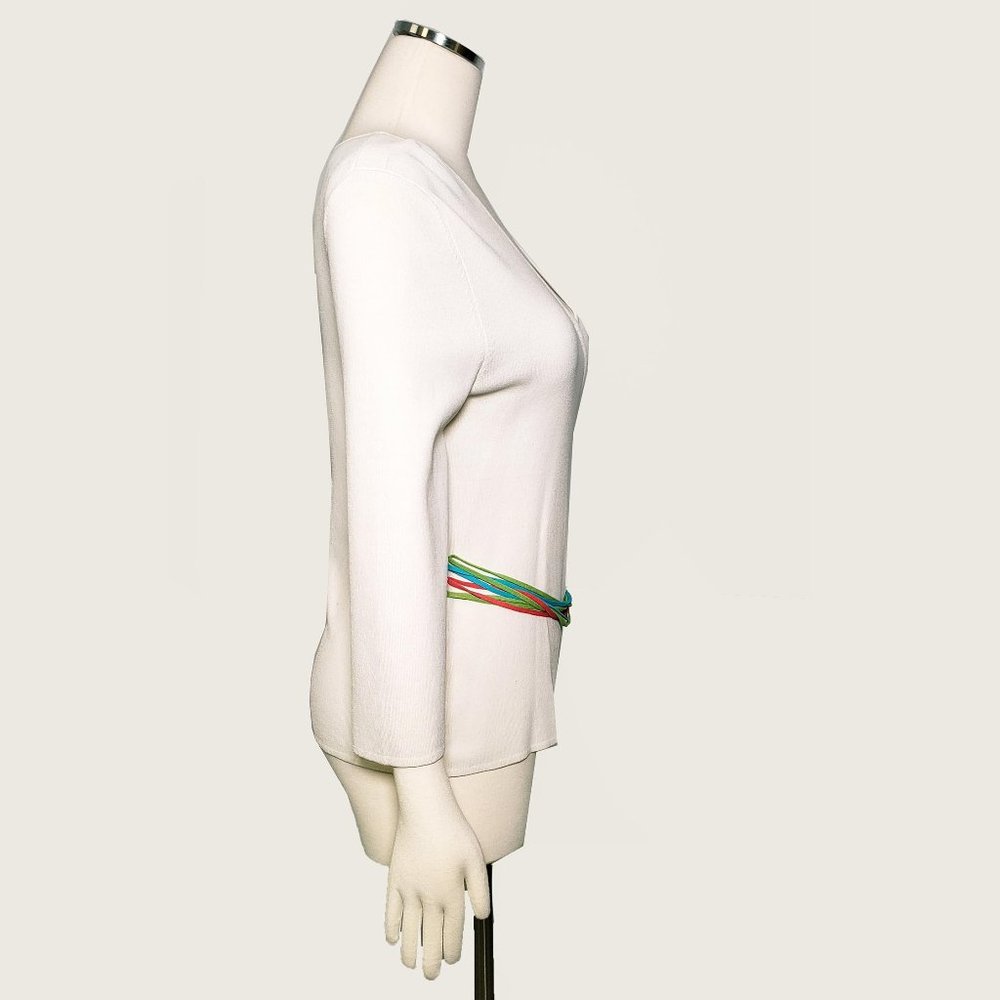 cable & gauge Belted Knit Top NWT - Picture 4 of 10